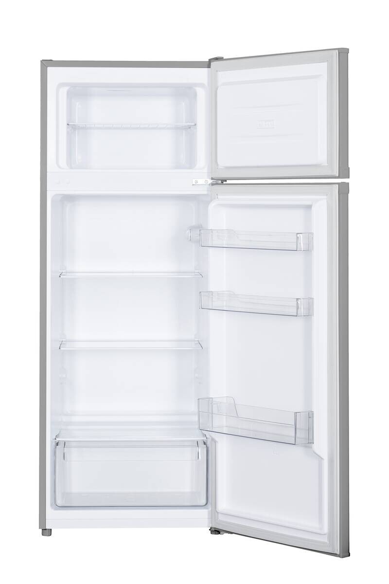 PKM Kühl-/Gefrierkombination GK255DS Inox B/H/T: ca. 55x143x56 cm