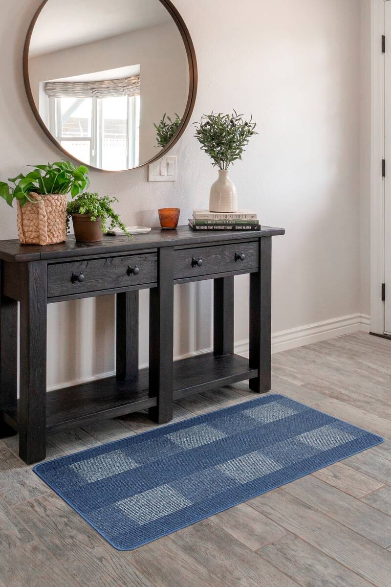 Andiamo Teppich Avallon blau B/L: ca. 67x120 cm