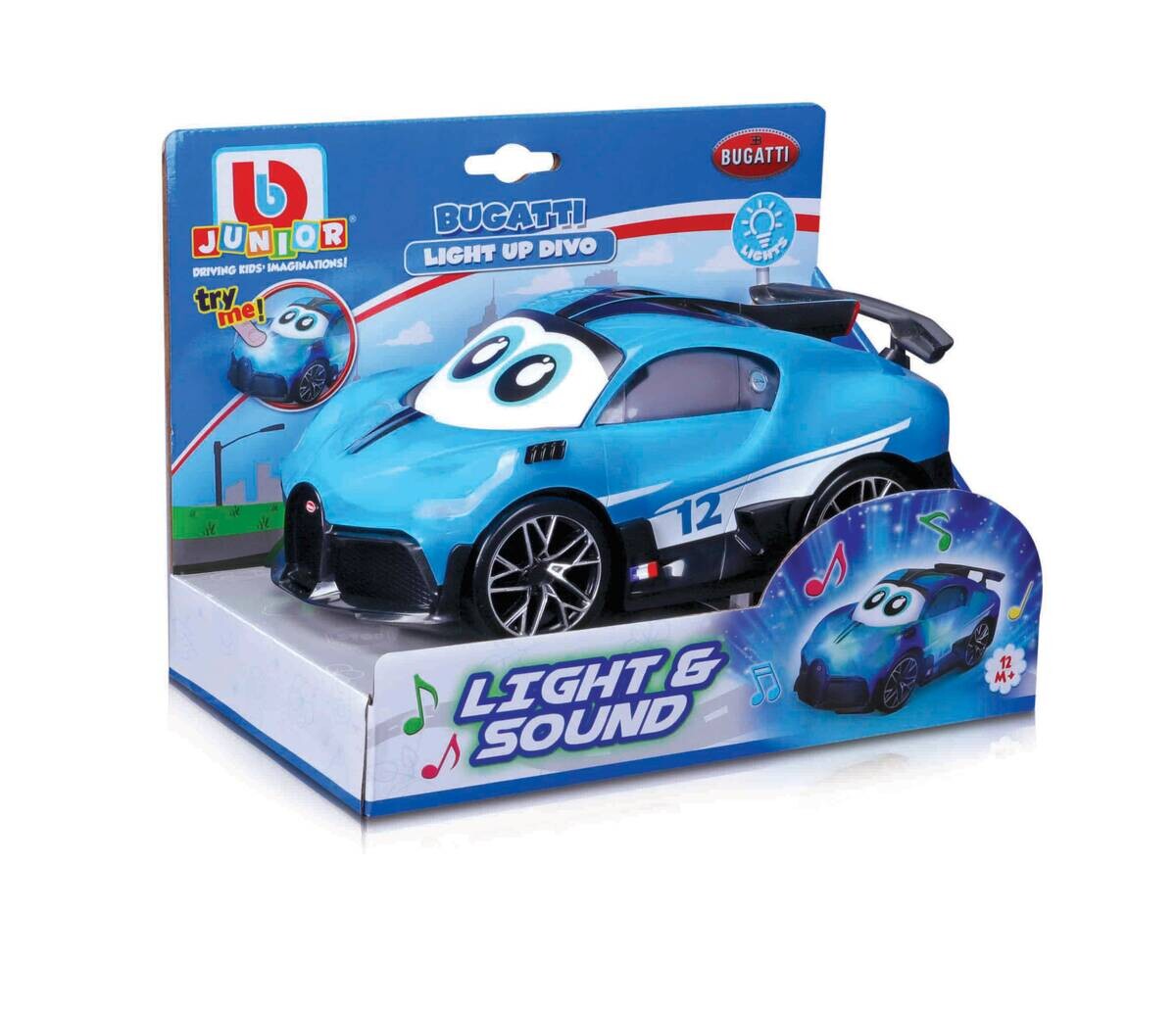 BBJunior Spielzeugauto Bugatti Light Up Divo B/H/L: ca. 12x12x22,3 cm