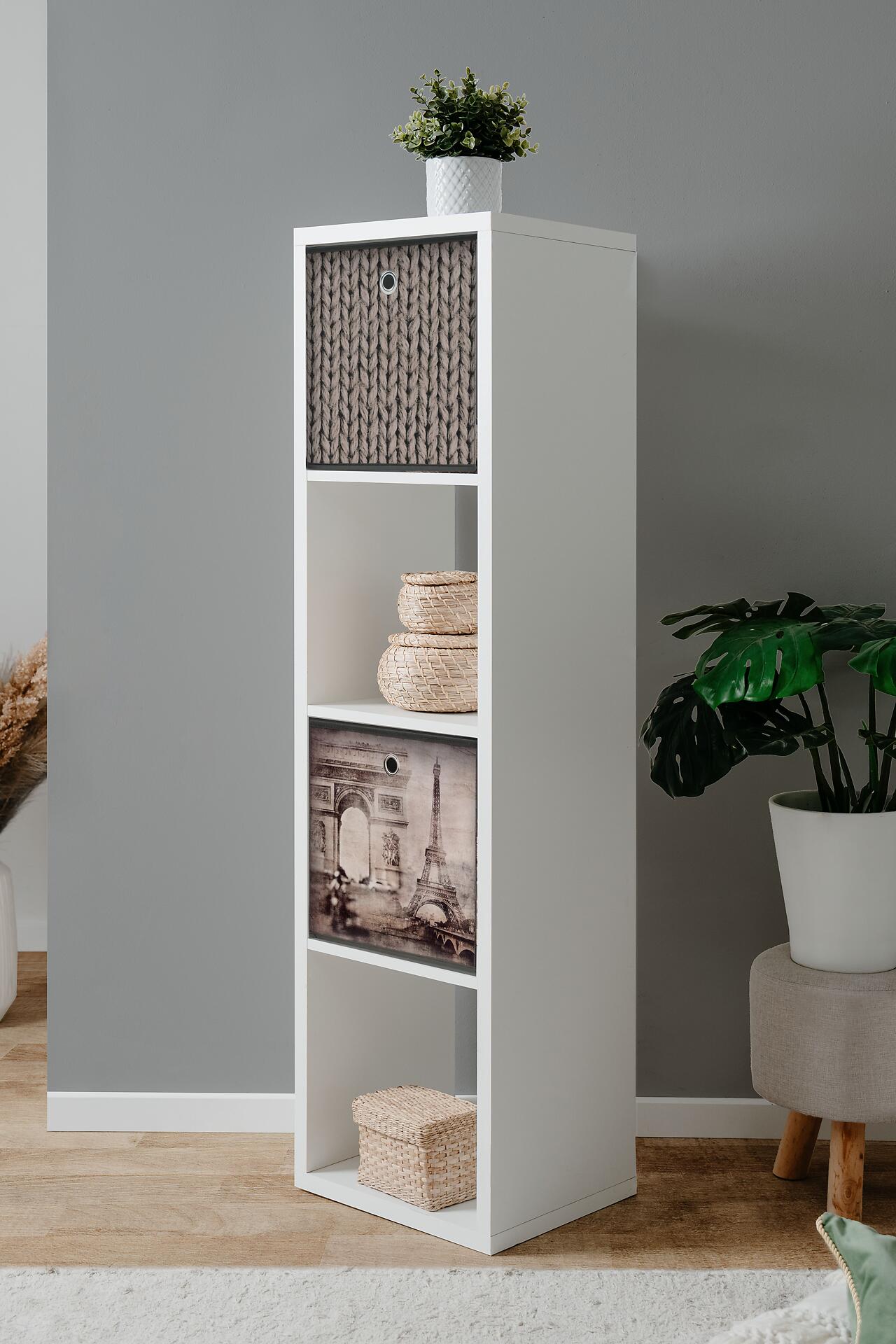 Raumteiler Max weiß B/H/T: ca. 38x141x33 cm