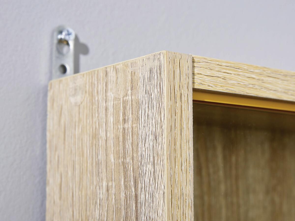 Vitrine Collectiziony Eiche Sonoma Nachbildung Holzwerkstoff B/H/T: ca. 80x60x10 cm