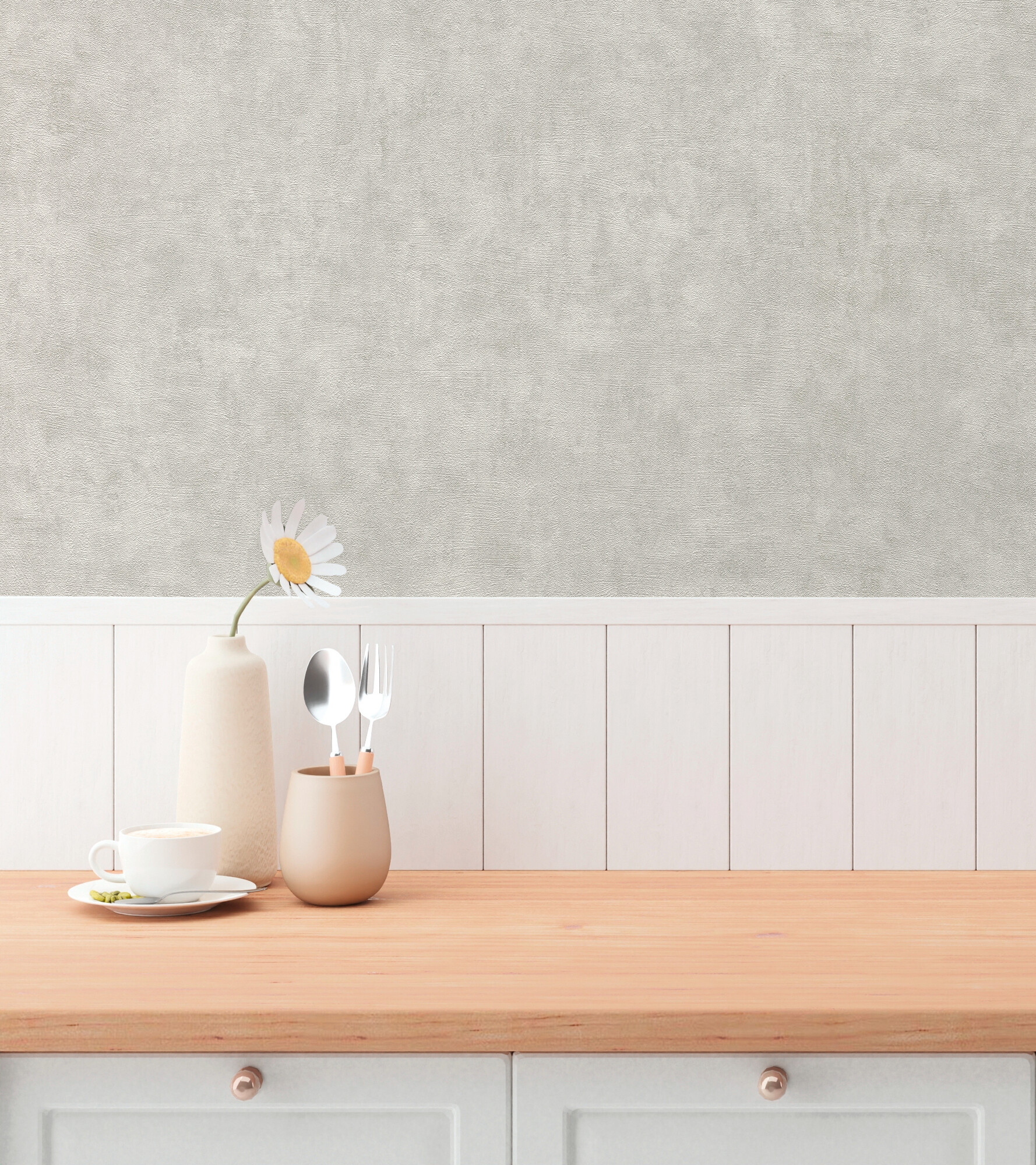 A.S.Creation Vliestapete grau B/H/D: ca. 53x1005x8,6 cm