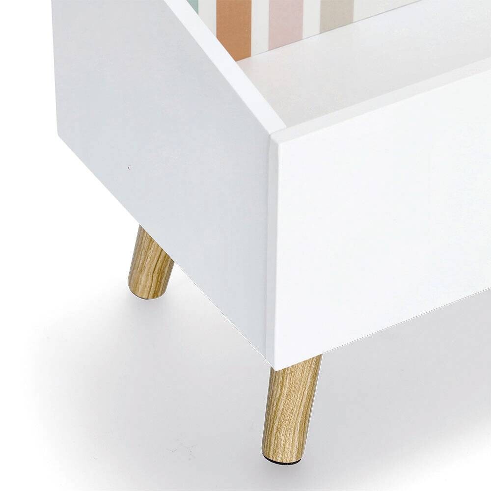 Zeller Truhe Rainbow multicolor Kiefer B/H/L: ca. 28x52x58 cm