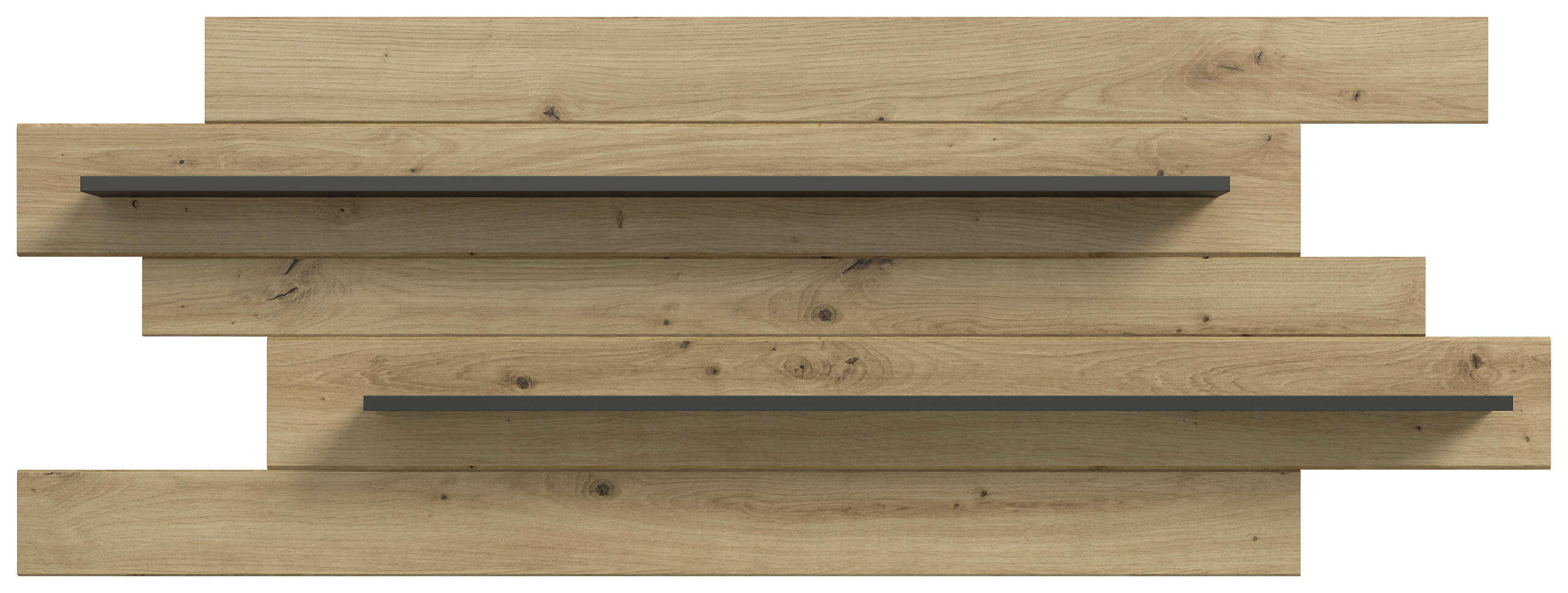 Wandboard Canu basaltgrau Nachbildung Artisan Oak Nachbildung B/H/T: ca. 67x184x19 cm