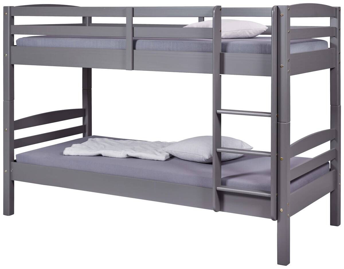 Etagenbett Lavius grau