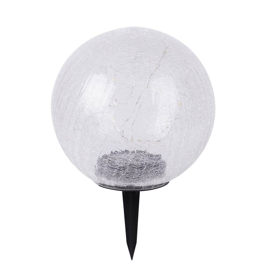 Solarleuchte klar Glas D: ca. 20 cm
