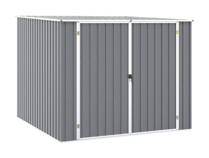 vidaXL Gerätehaus grau B/H: ca. 196x160 cm