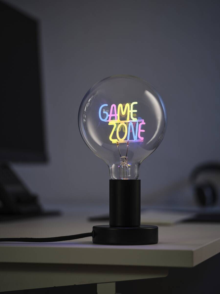 OSRAM LED-Tischleuchte Lettertable Metall B/H/L: ca. 12,5x23x12,5 cm E27