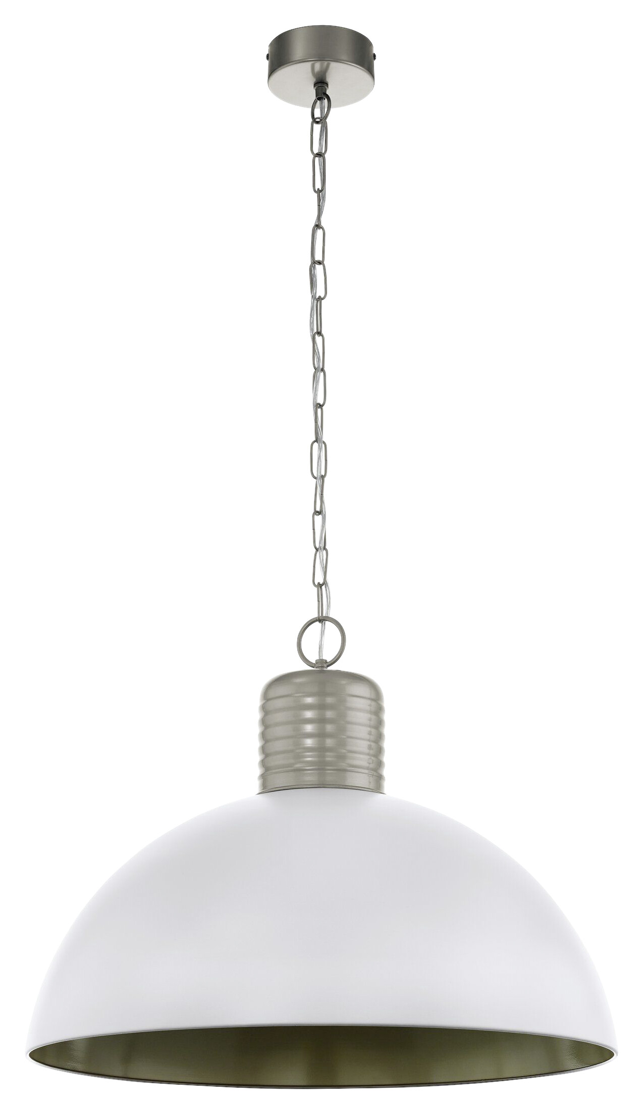 Eglo Pendelleuchte Coldridge grau Metall B/H/L: ca. 65x149x65 cm E27 1 Brennstellen