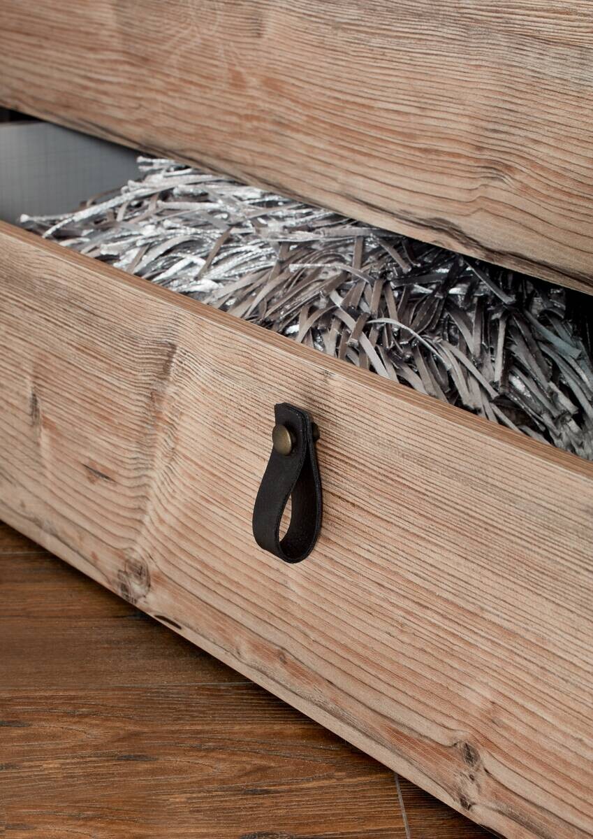 Bett Stockholm tanne Nachbildung Graphit B/H/T: ca. 189x96x210 cm