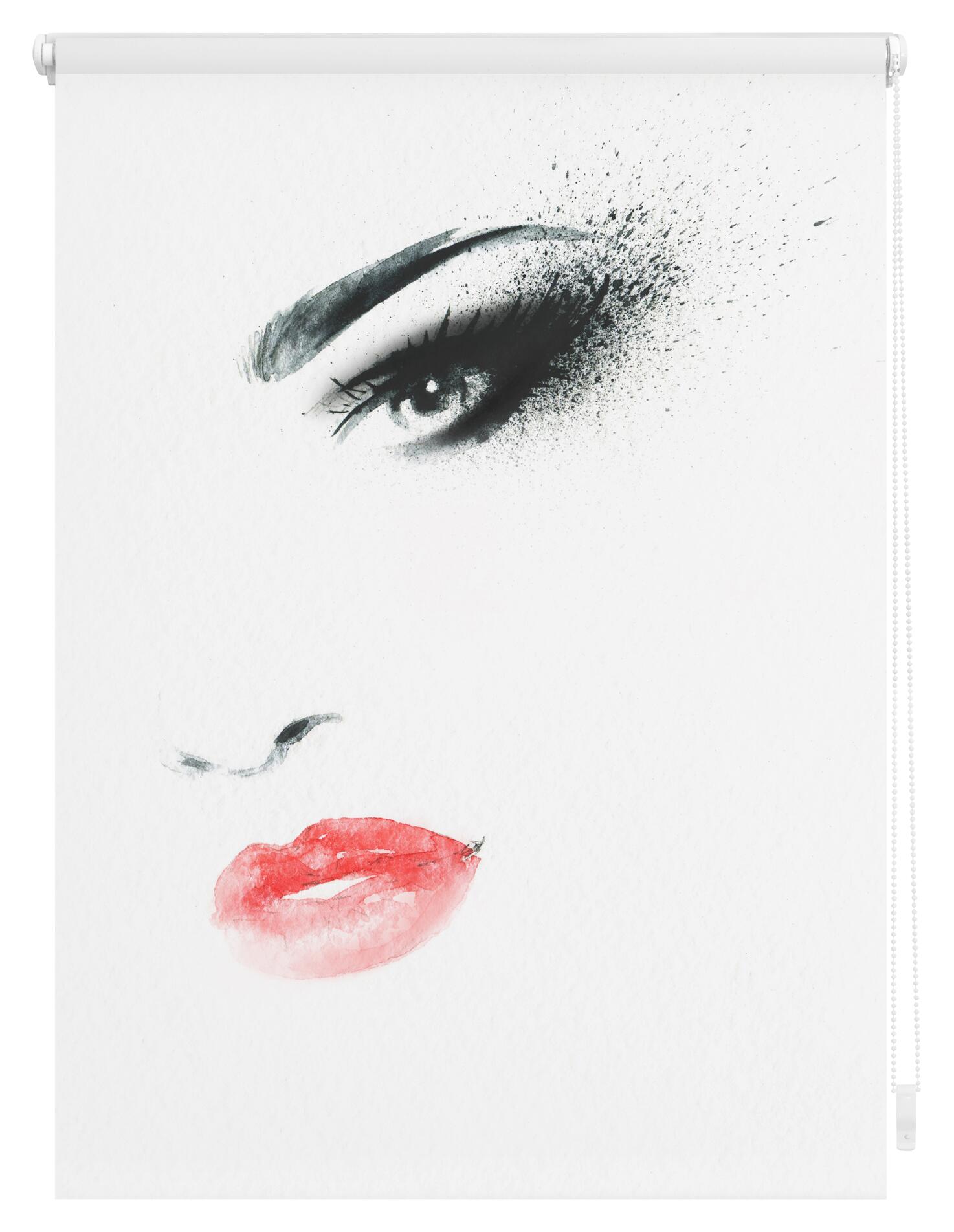 LICHTBLICK Rollo Face weiß B/L: ca. 100x150 cm