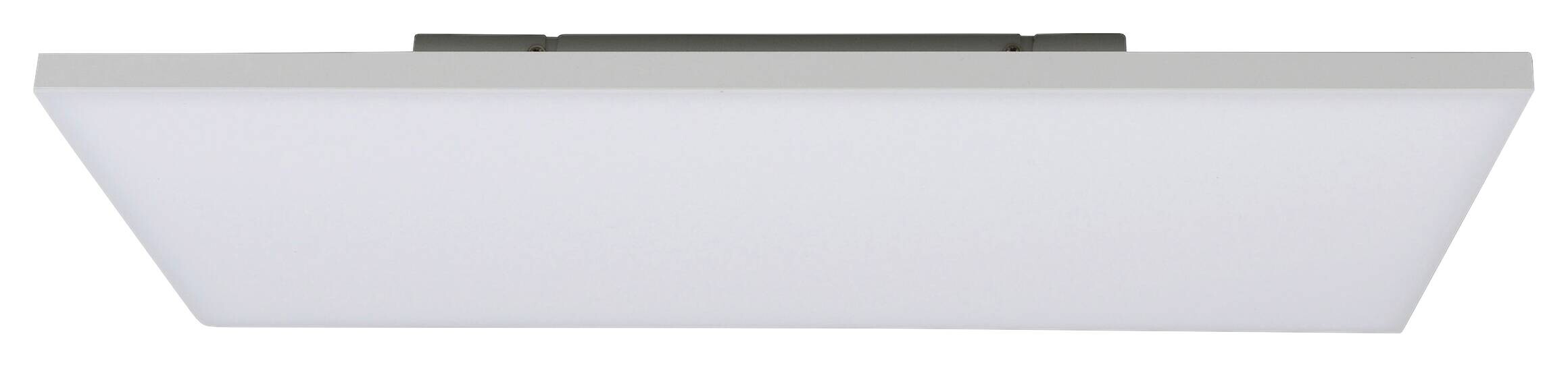 Näve Leuchten Deckenleuchte 1351223 weiß Kunststoff Metall B/H/T: ca. 29,5x4,5x59,5 cm 1 Brennstellen