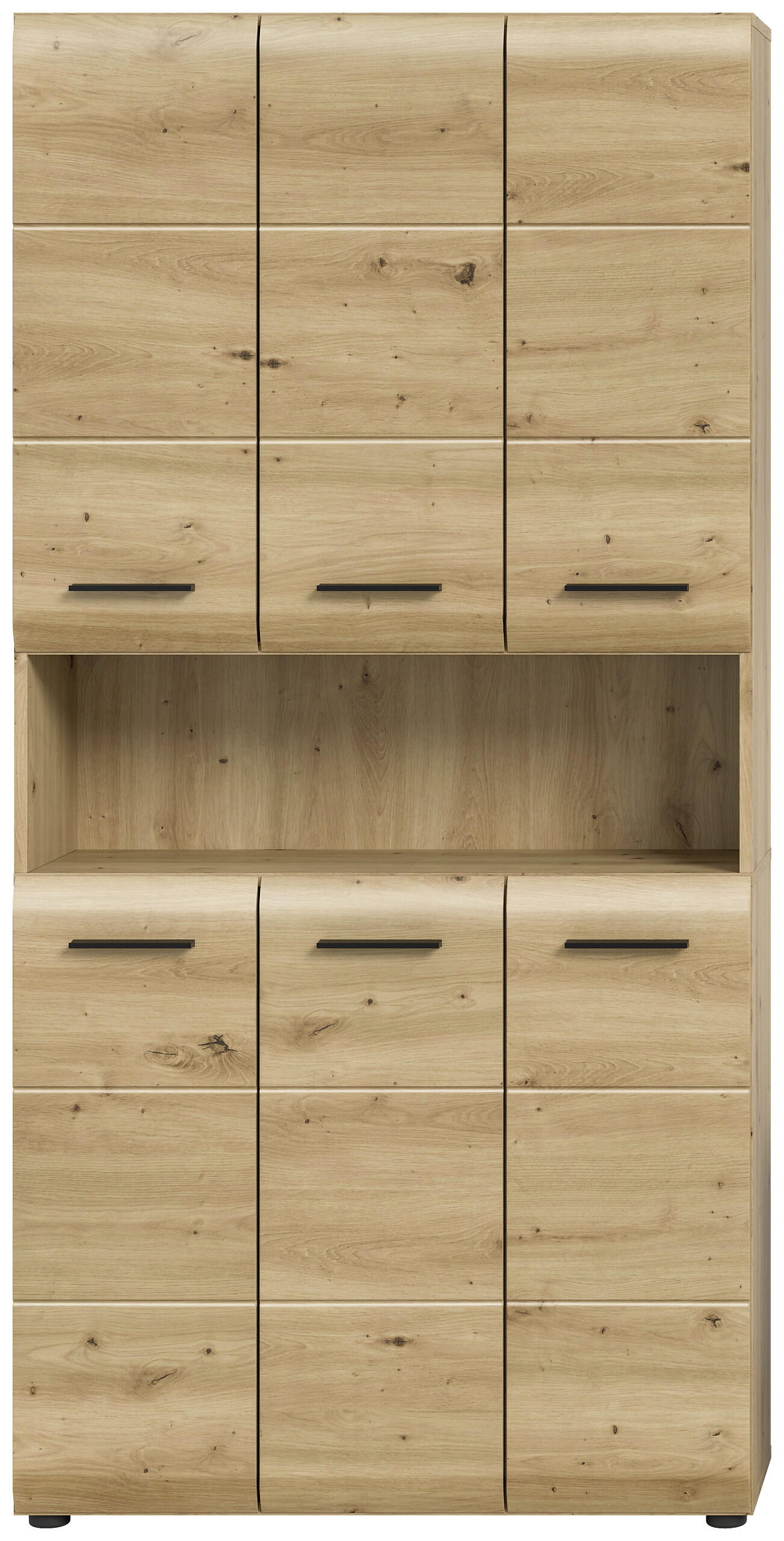Mehrzweckschrank Ice Artisan Oak Nachbildung B/H/T: ca. 90x185x30 cm