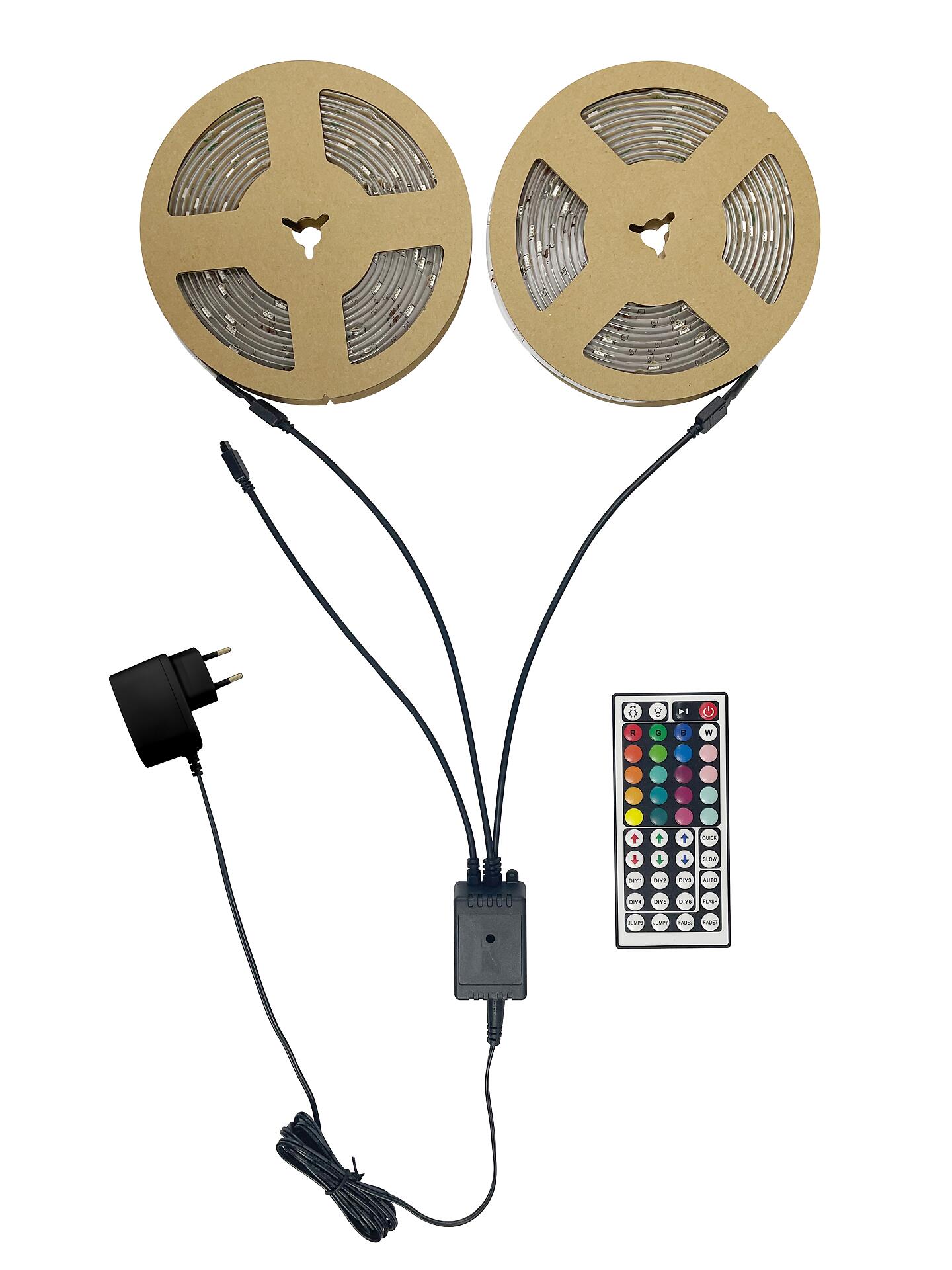 Blulaxa LED-RGB-Lichtband B/L: ca. 500x200 cm