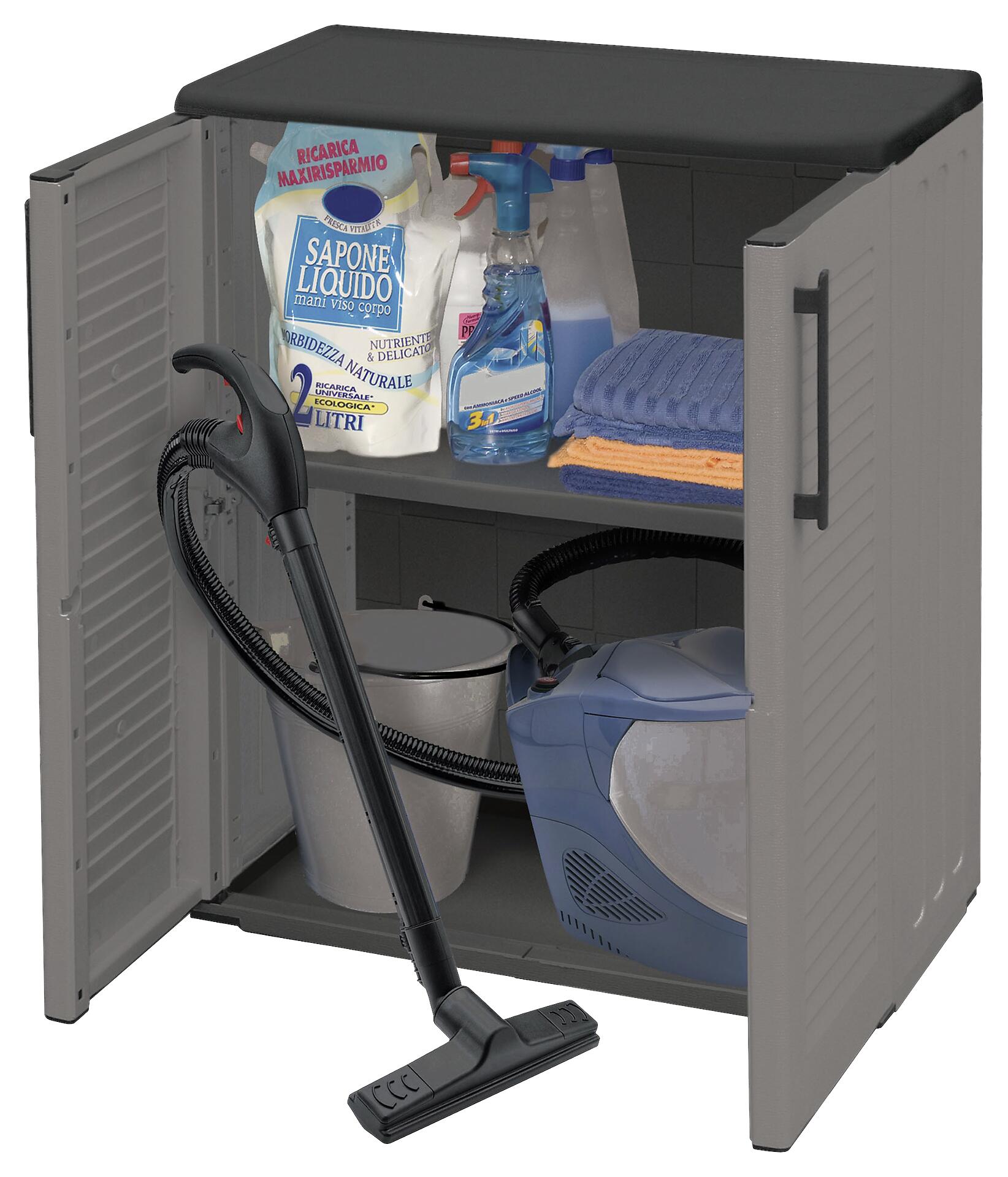 ArtPlast Kunststoffschrank Easy B/H/T: ca. 68x84x37 cm