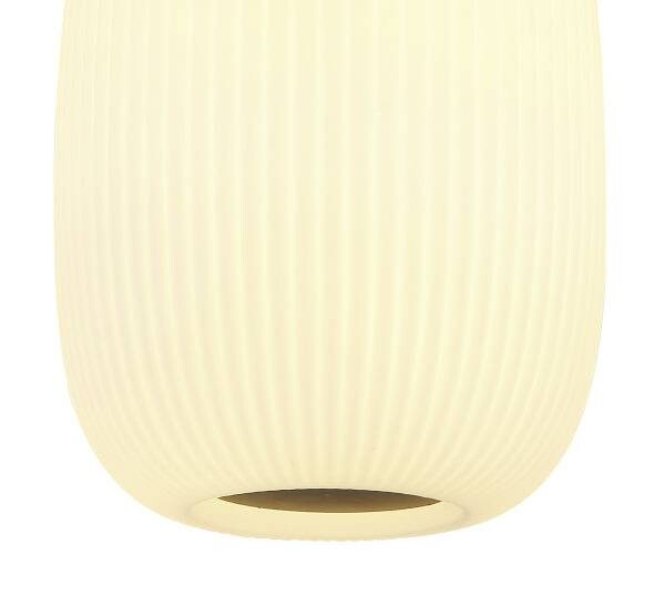 GLOBO Deckenleuchte 15437D1 Graphit Opal nickel matt Metall Glas H/D: ca. 33x20 cm