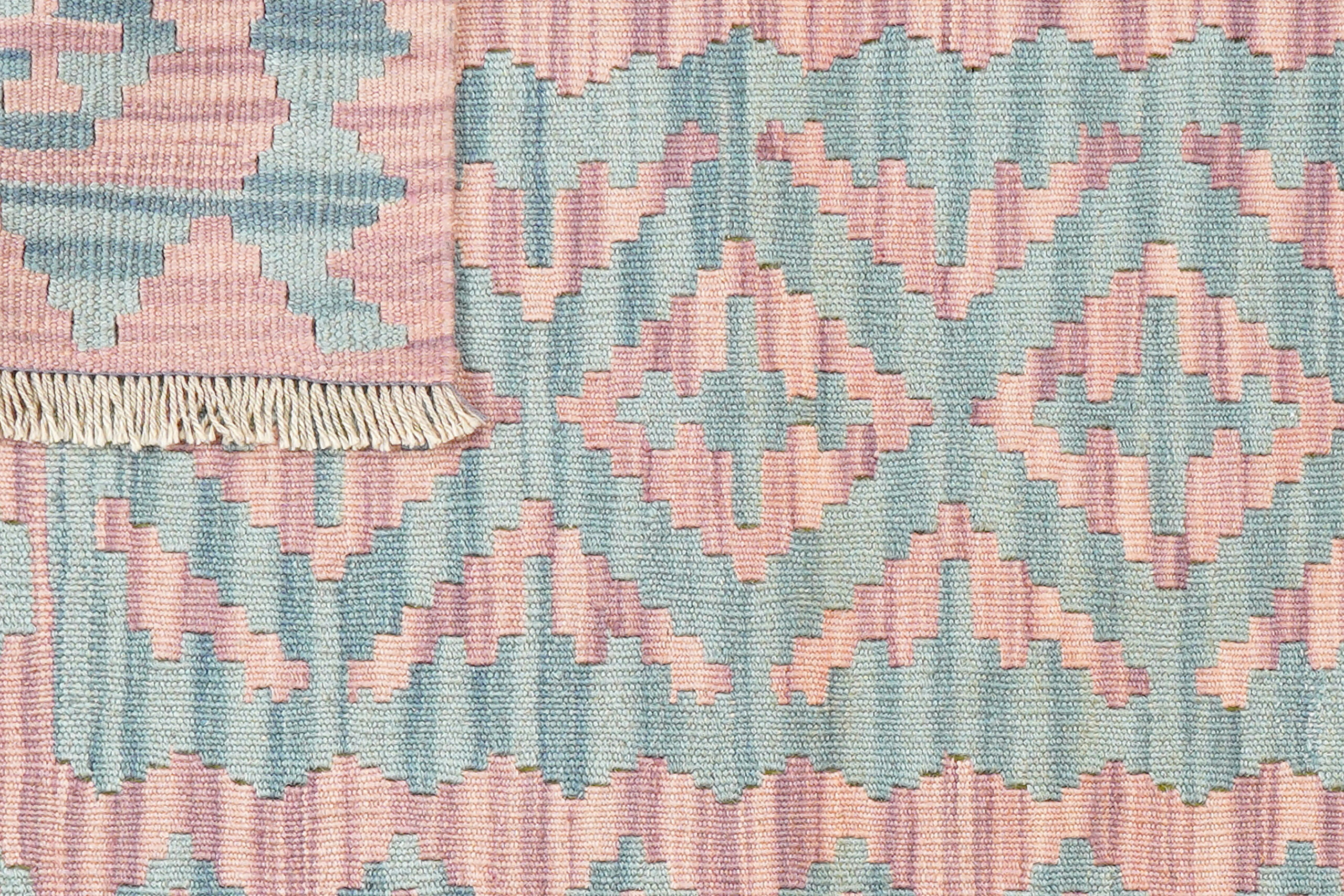 PersaTepp Teppich Kelim Gashgai rosa B/H/L: ca. 84x1x121 cm