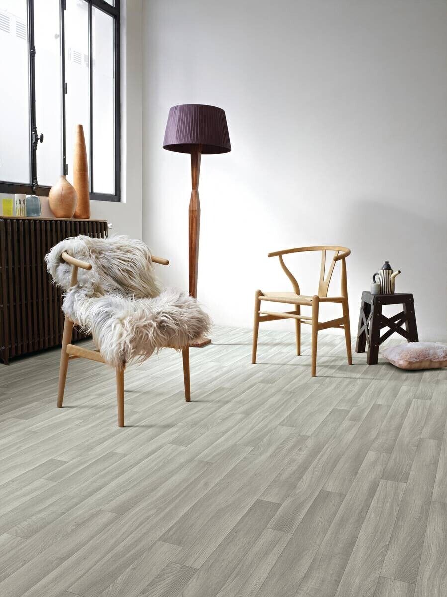 Vinylboden Atlantic grau Eiche B: ca. 300 cm pro m²