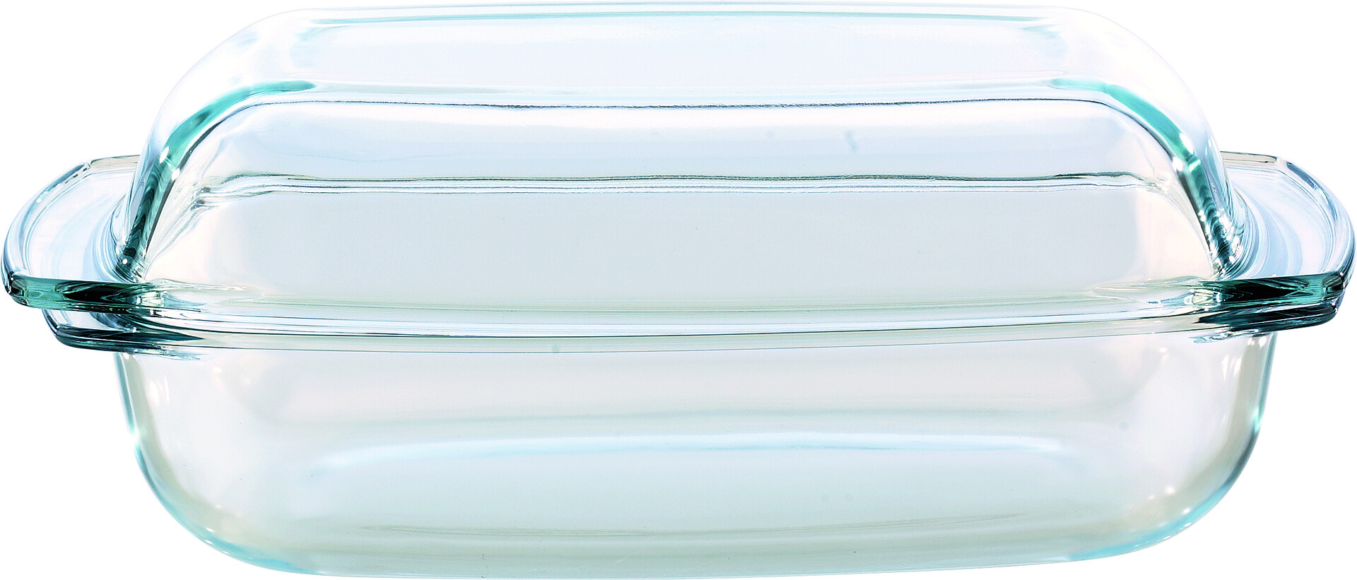 Brat- und Backform Glas B/H/L: ca. 22x7x34 cm