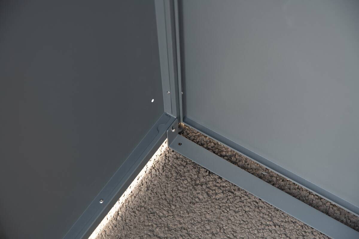 Westmann Mülltonnenbox Moderna anthrazit B/H/L: ca. 72x135x83 cm