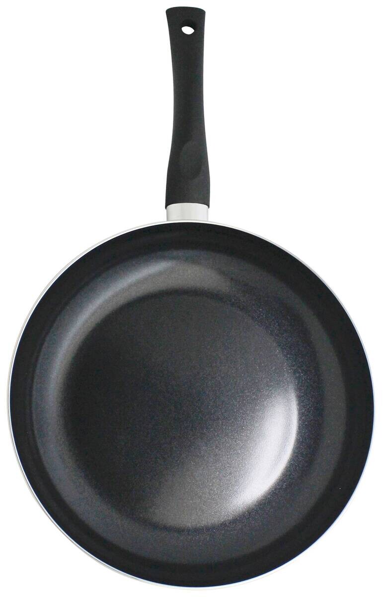 Pfannenset schwarz Aluminium 2 tlg.