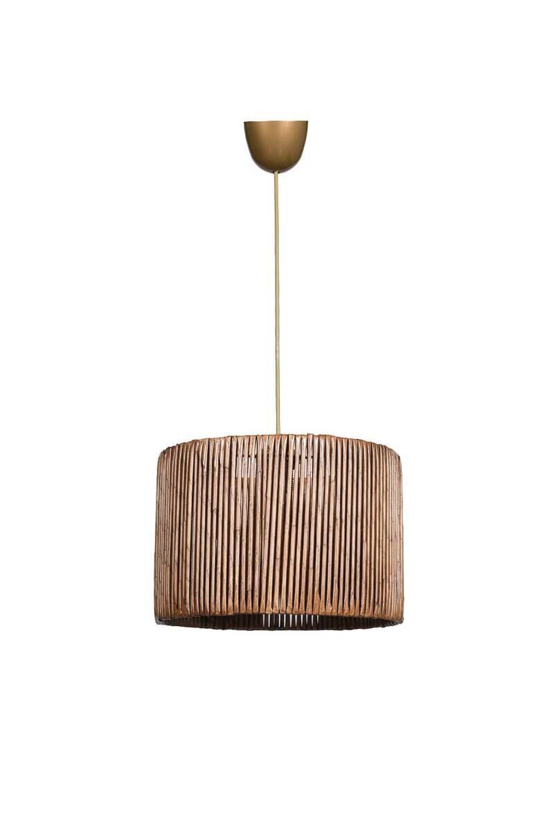 Opviq Pendelleuchte Pierro B/H/T/L/D: ca. 30x70x30x30x30 cm E27 1 Brennstellen