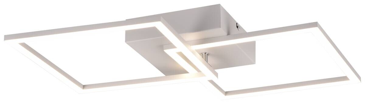 Reality Deckenleuchte Trail weiß Metall B/H/L: ca. 35x7x60 cm