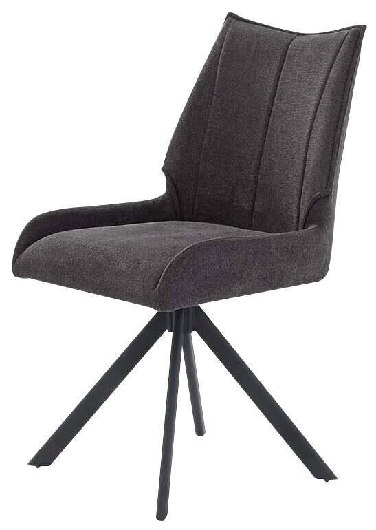 Stuhl anthrazit Webstoff B/H/T: ca. 51x91x59 cm Stuhl anthrazit Webstoff B/H/T: ca. 51x91x59 cm