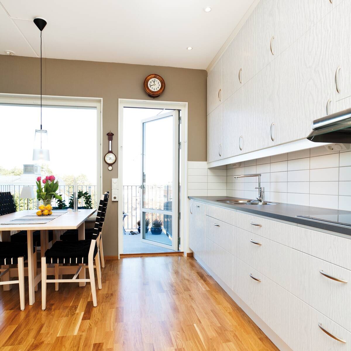 d-c-fix Dekofolie Holzoptik weiß B/L: ca. 67,5x200 cm