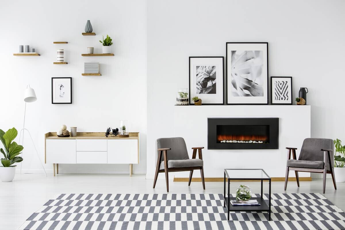 Elektrokamin schwarz B/H/L: ca. 18x52,5x98 cm ca. 1800 W