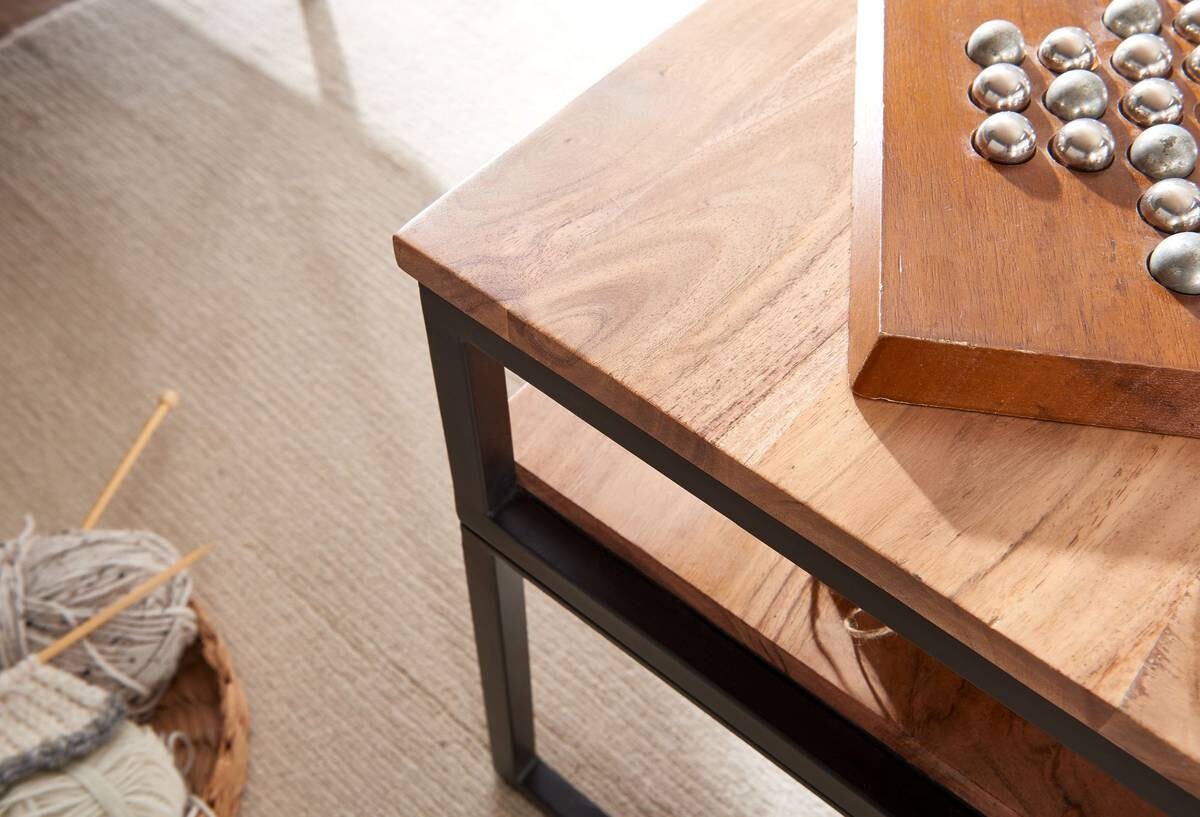 Wohnling Couchtisch braun B/H/T: ca. 60x45x100 cm