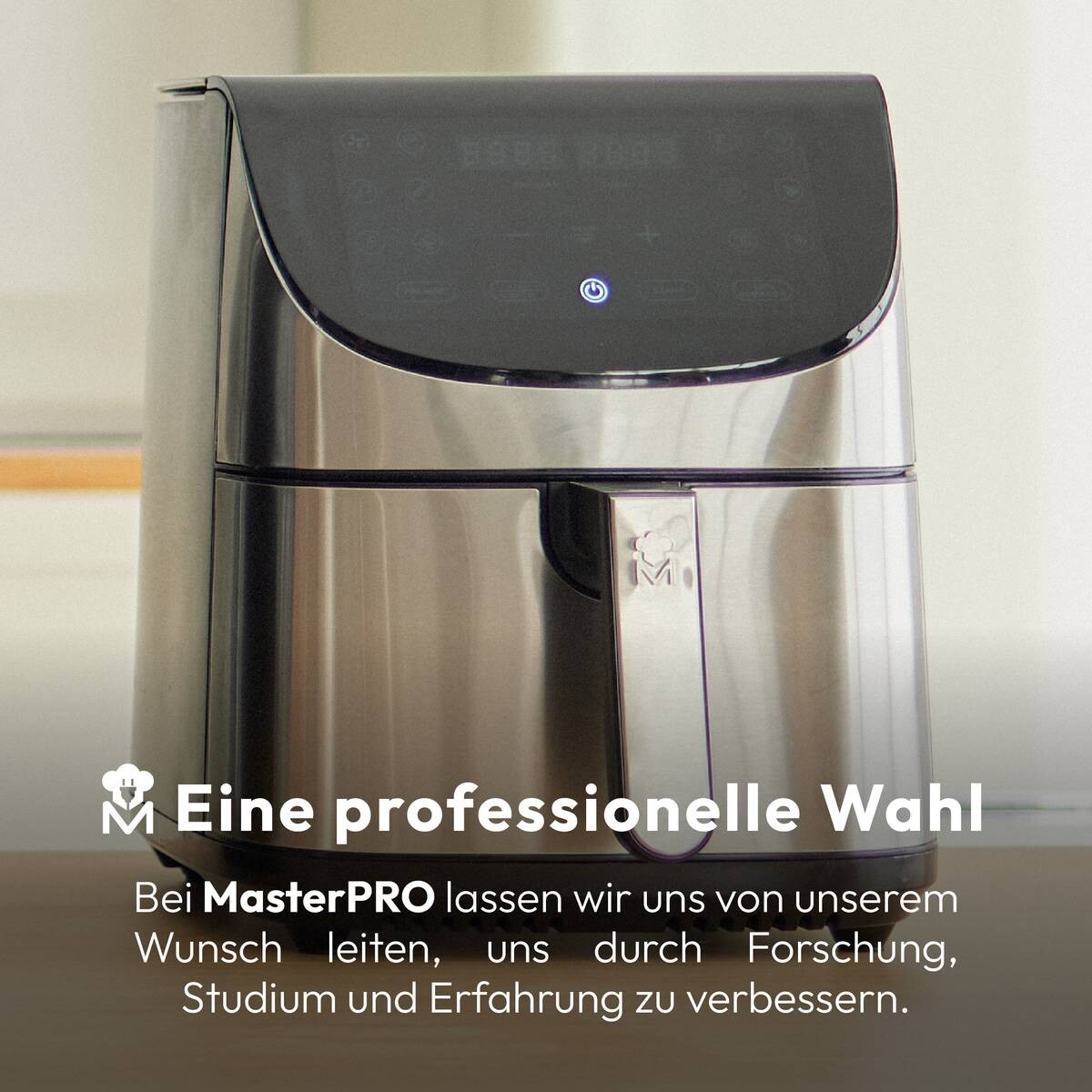 MASTERPRO Heißluftfritteuse BGMP-9309 Rocket silber Kunststoff B/H/T: ca. 42x78x39,5 cm ca. 7,5 l