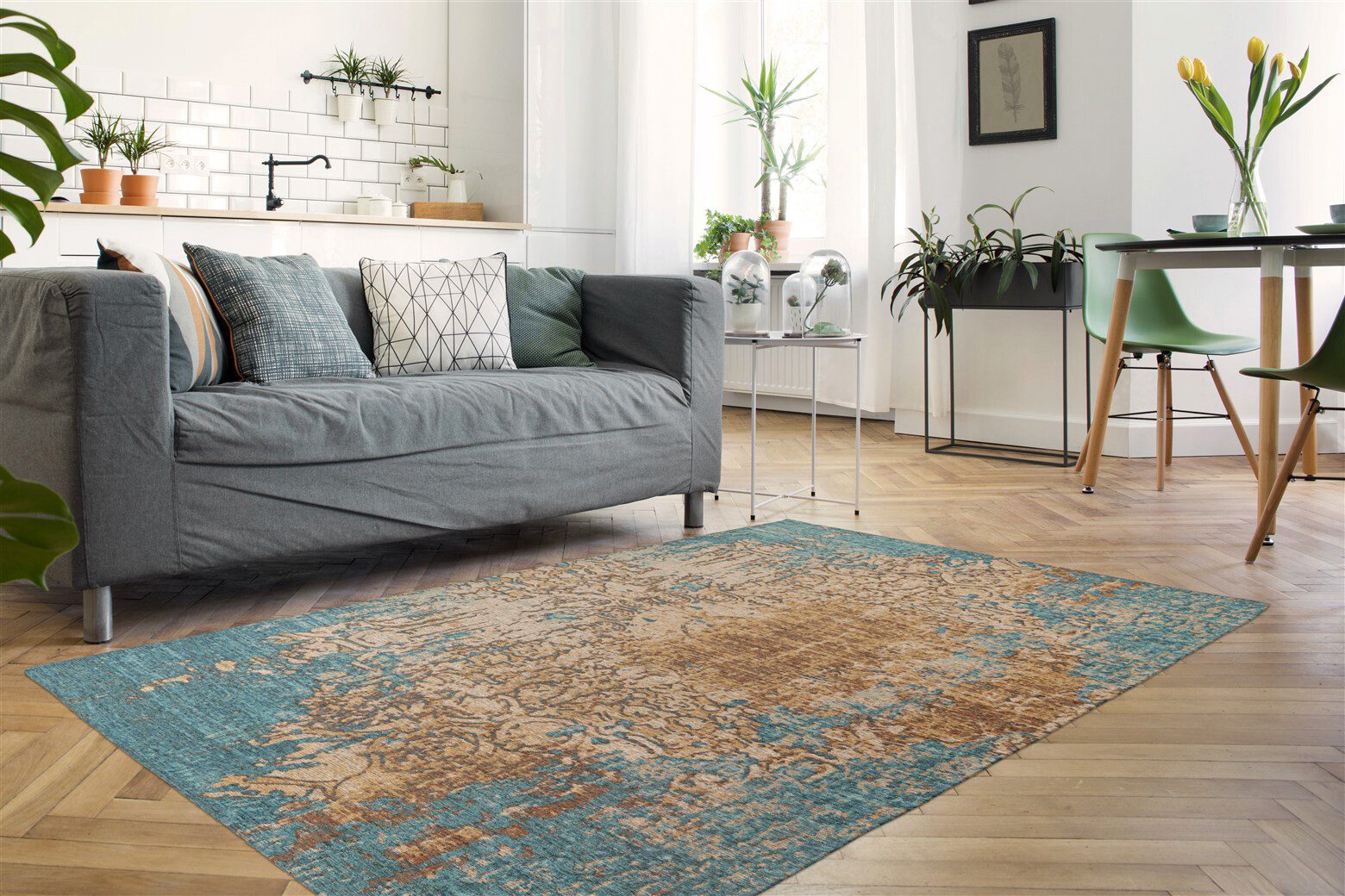 Padiro Kurzflorteppich Primavera 725 sand B/L: ca. 80x150 cm