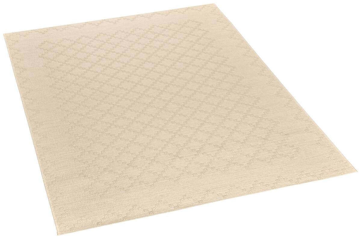 Flachwebteppich Jersey Home creme B/L: ca. 160x230 cm