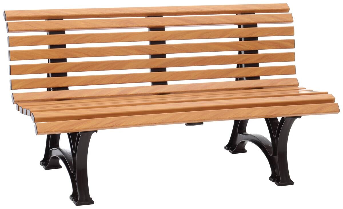 Blome-Tillmann Gartenbank Helgoland braun Kunststoff B/H/L: ca. 150x80x64 cm