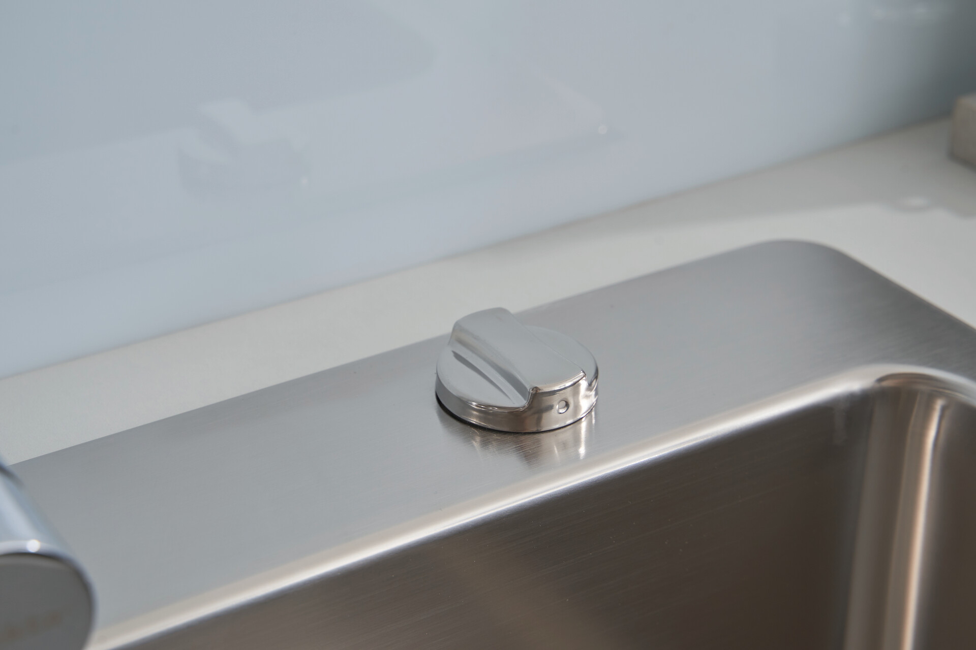 Respekta Einbauspüle Chicago 50 x 50 Edelstahl B/H/T: ca. 50x50x22,5 cm