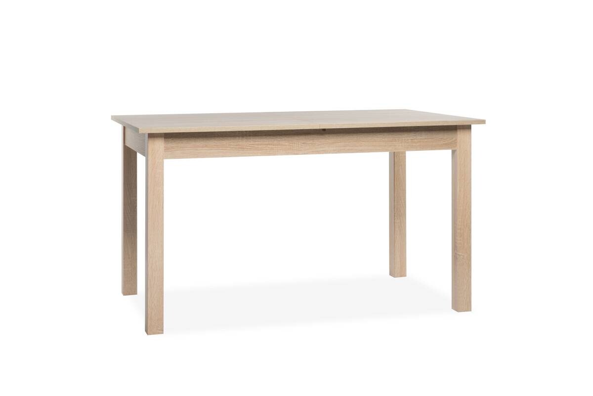 Esstisch Coburg Eiche Sonoma Optik schwarz B/H/T: ca. 140x77x80 cm