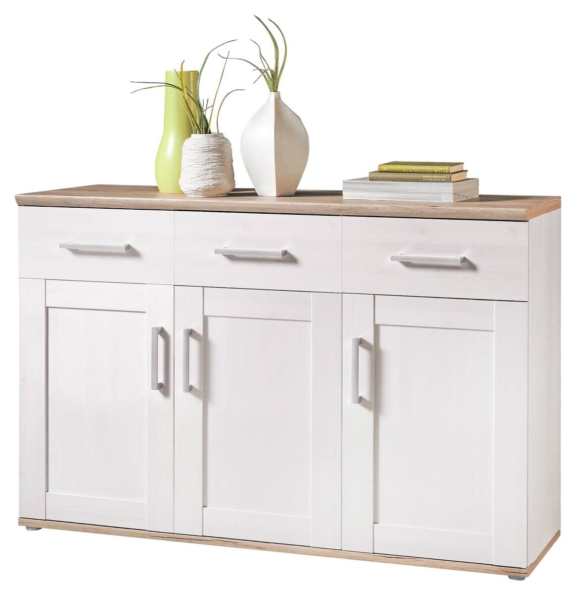 Sideboard Romance Sibiu Lärche Nachbildung San-Remo Nachbildung B/H/T: ca. 140x88x45 cm