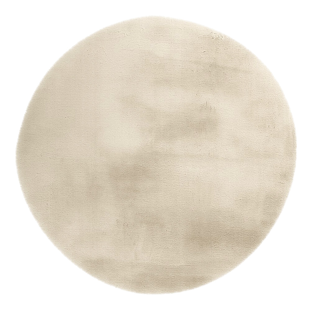 Padiro Hochflorteppich Rabbit Light 525 elfenbein B/H/L: ca. 160x3,6x160 cm