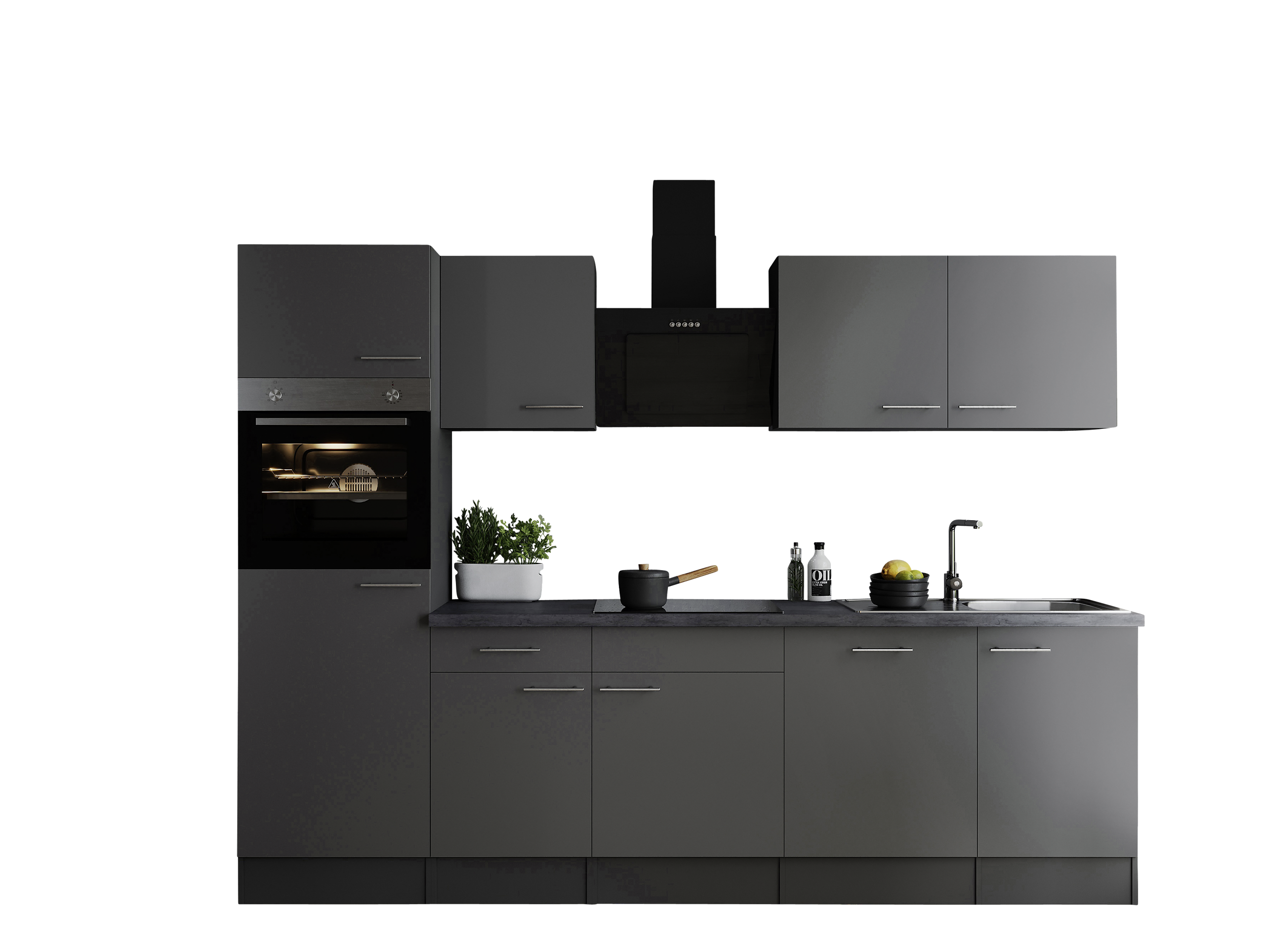 Küchenblock Oliver B/H/T: ca. 280x205x60 cm