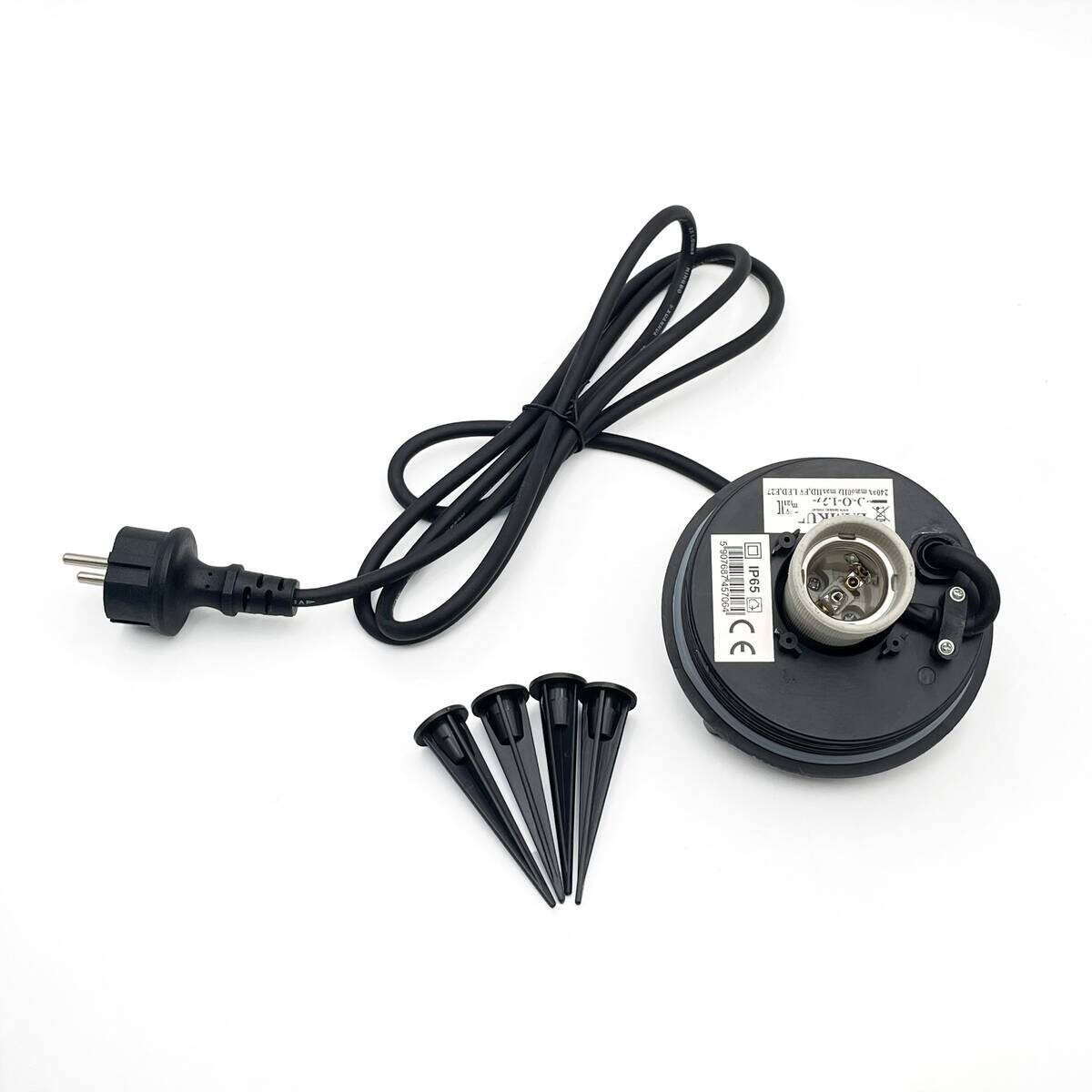 Außenleuchte stein B/H/L: ca. 16x26,5x16 cm