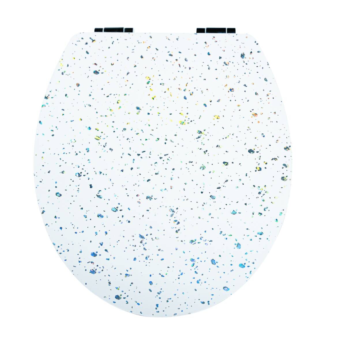 POCOline WC-Sitz Shiny weiß weiß MDF