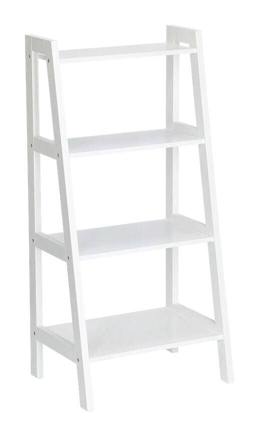 Standregal weiß MDF B/H/L: ca. 32x90x43 cm Standregal weiß MDF B/H/L: ca. 32x90x43 cm