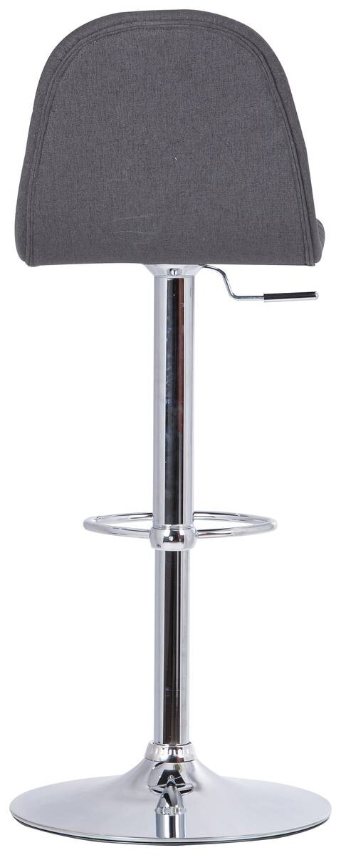 Barhocker CASINO 2er-Set anthrazit Webstoff B/H/T: ca. 41x88x52,5 cm