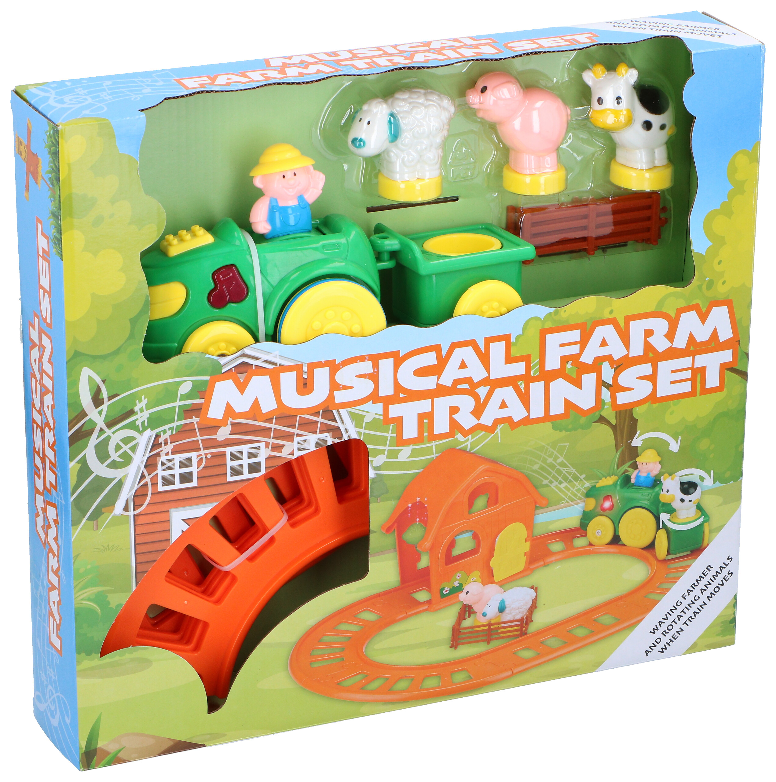 Eddy Toys Bauernhofspielzeug B/H/L: ca. 28x15,5x37 cm