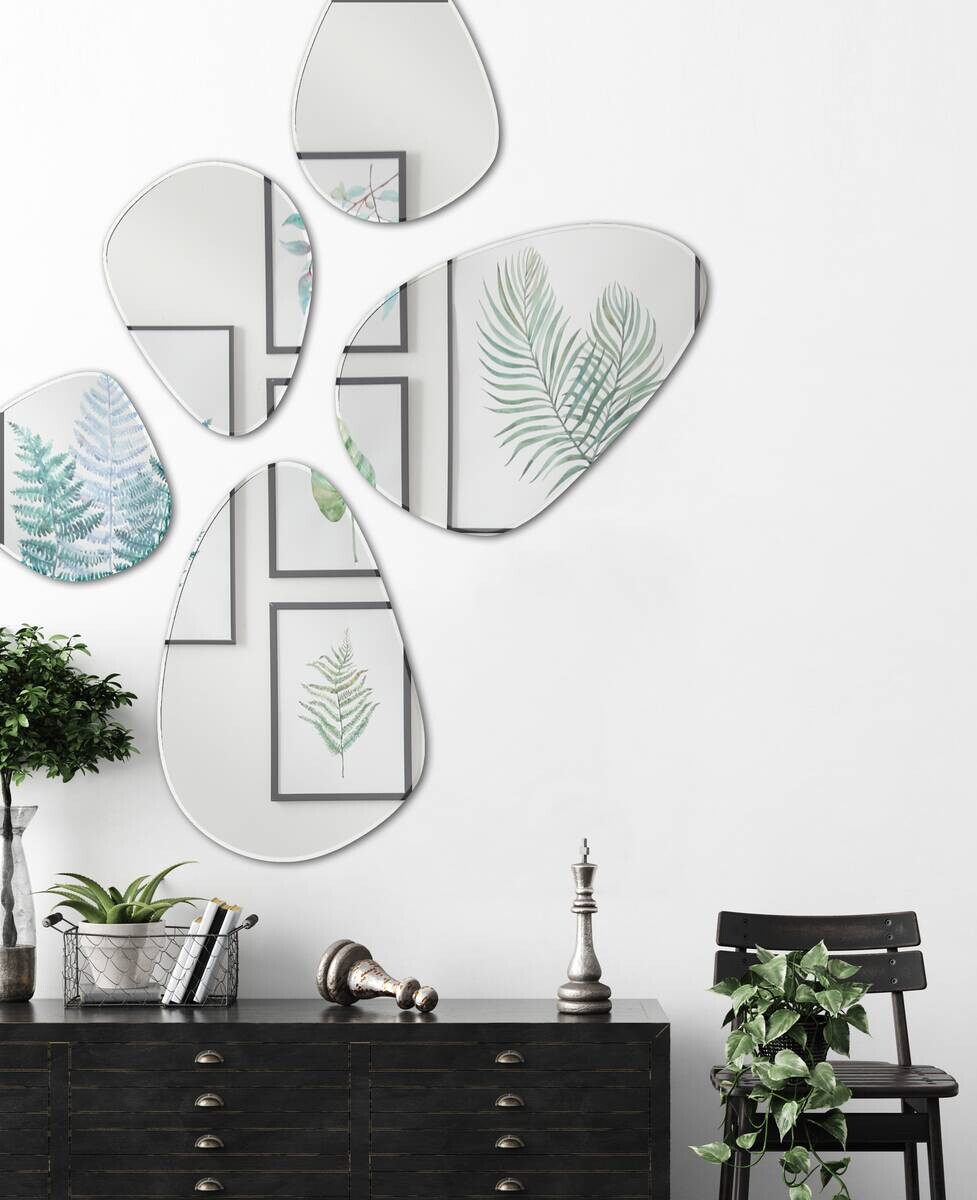 Mirrors&More Facettenspiegel ISABELLA B/H/T: ca. 40x30x0,5 cm