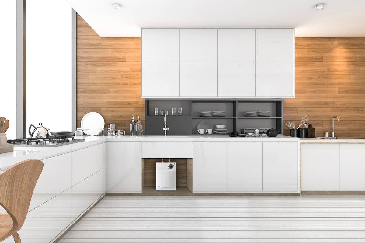 Respekta Untertischspeicher-Set Thermoflow weiß B/H/T: ca. 27x42x18 cm