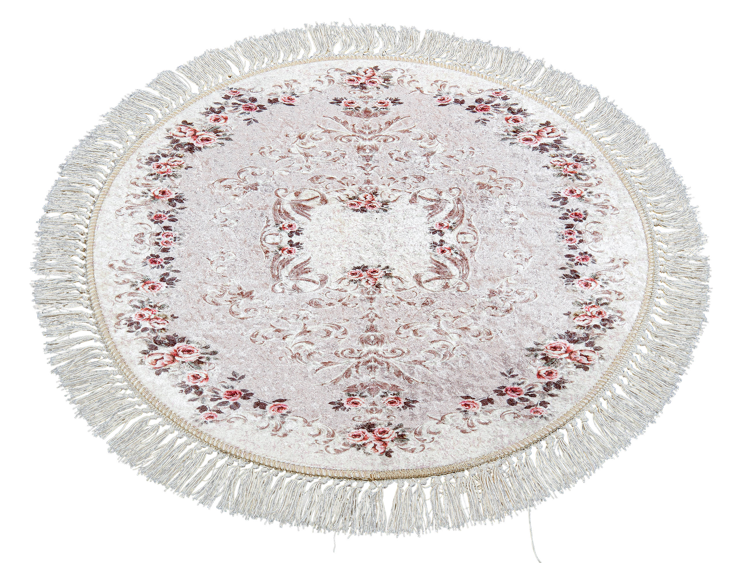 Druckteppich Sunshine rosa D: ca. 67 cm Druckteppich Sunshine rosa D: ca. 67 cm