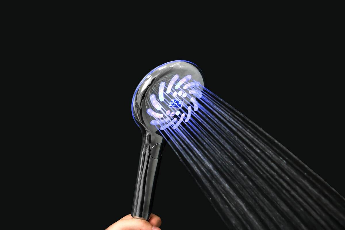 DUSCHWELL Handbrause Chrom B/H/T: ca. 13x28x3,5 cm