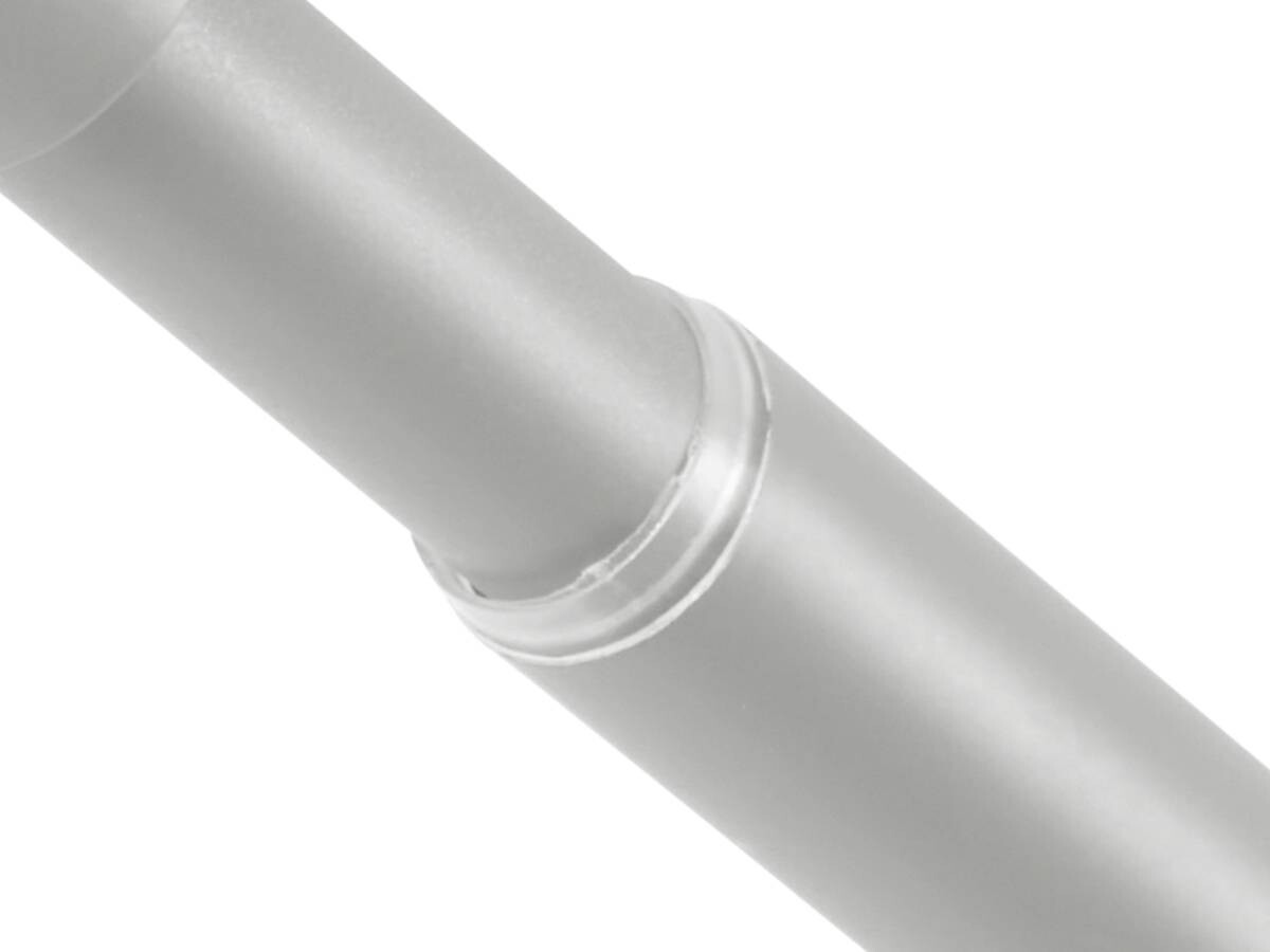 ondeco Stilgarnituren Cool-Gray Metall L: ca. 400 cm ausziehbar von ca. 210 bis 400 cm 1.0 Läufe